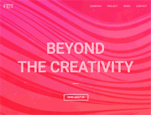 Tablet Screenshot of feit.co.kr